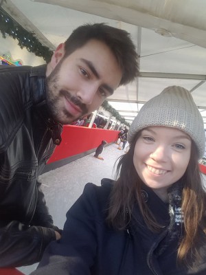 ice skating